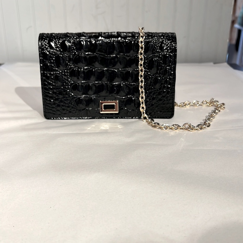 Brahmin Harley Black Melbourne NWOT Crossbody